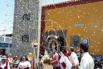 Telde rinde honores a su alcaldesa perpetua (Foto Miguel Florido)